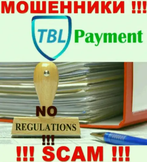 Рекомендуем избегать TBL Payment - рискуете лишиться средств, ведь их работу вообще никто не контролирует
