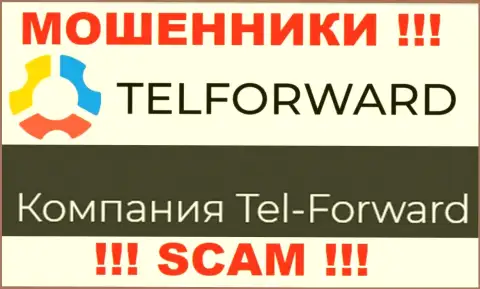 Юридическое лицо TelForward - это Tel-Forward, такую инфу представили мошенники на своем web-сайте