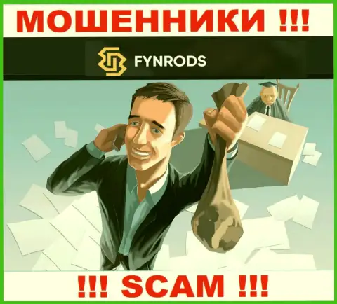 Fynrods умело разводят доверчивых людей, требуя комиссионный сбор за возвращение денежных вложений