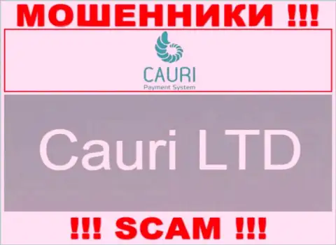 Не ведитесь на инфу о существовании юр. лица, Каури - Cauri LTD, все равно облапошат