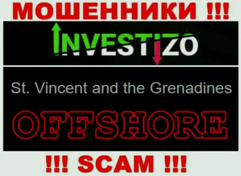 Так как Инвестицо Ком зарегистрированы на территории Сент-Винсент и Гренадины, отжатые финансовые вложения от них не забрать