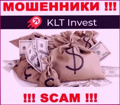 KLTInvest Com это РАЗВОДНЯК !!! Затягивают жертв, а после сливают все их финансовые средства