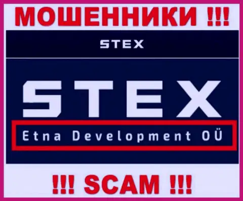 На сайте Stex сказано, что Etna Development OÜ - это их юридическое лицо, но это не значит, что они добропорядочны
