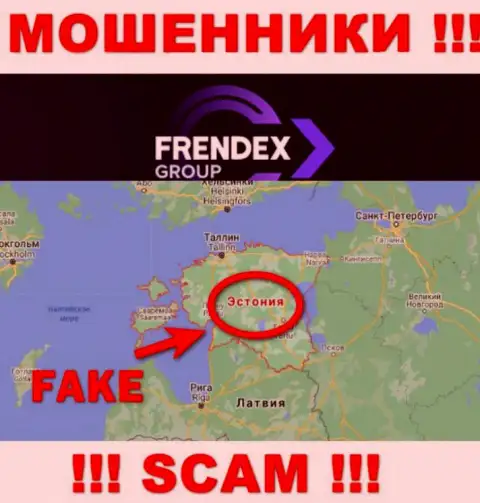 На сайте FrendeX Io вся инфа касательно юрисдикции липовая - очевидно жулики !!!