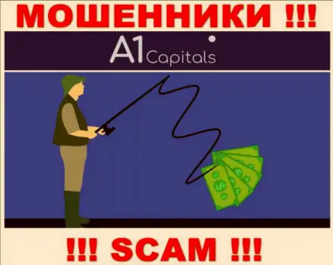 Не верьте в замануху internet-шулеров из конторы A1 Capitals, разведут на денежные средства в два счета