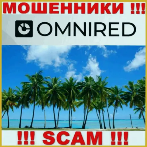 В конторе Omnired Org беспрепятственно воруют денежные средства, пряча информацию относительно юрисдикции