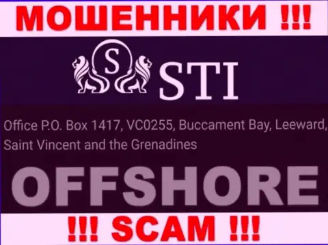 StokOptions Com - жульническая организация, зарегистрированная в оффшорной зоне Office P.O. Box 1417, VC0255, Buccament Bay, Leeward, Saint Vincent and the Grenadines, будьте осторожны