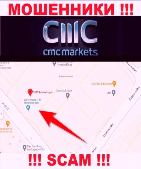Что касается офшорного места регистрации компании CMC Markets UK plc, то он однозначно липовый