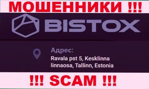 Избегайте взаимодействия с организацией Bistox - данные интернет мошенники представили левый официальный адрес