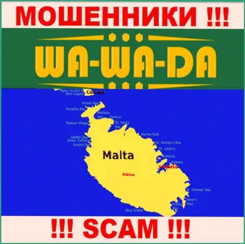 Malta - именно здесь официально зарегистрирована контора Ва-Ва-Да Ком
