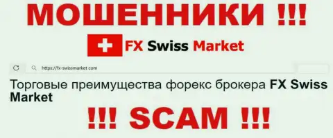 Род деятельности FX-SwissMarket Com: ФОРЕКС - отличный доход для internet-мошенников