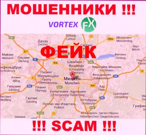 Не верьте Vortex-FX Com - они представляют липовую информацию относительно юрисдикции