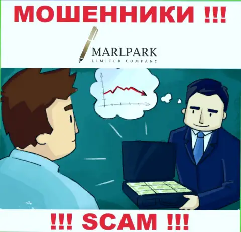 Никакой комиссии и налогов для возврата денег с компании Marlpark Ltd не оплачивайте - это грабеж