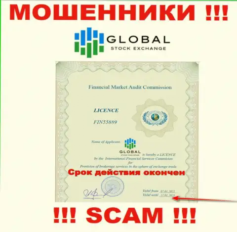 Компания Global-Web-SE Com - это МОШЕННИКИ !!! На их веб-портале нет сведений о лицензии на осуществление деятельности