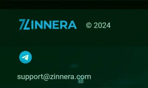 Электронный адрес биржи Zinnera Exchange