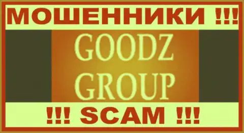 GoodzGroup - это МОШЕННИКИ !!! SCAM !!!
